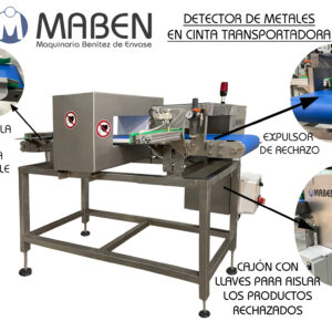 detectores de metales horizontales